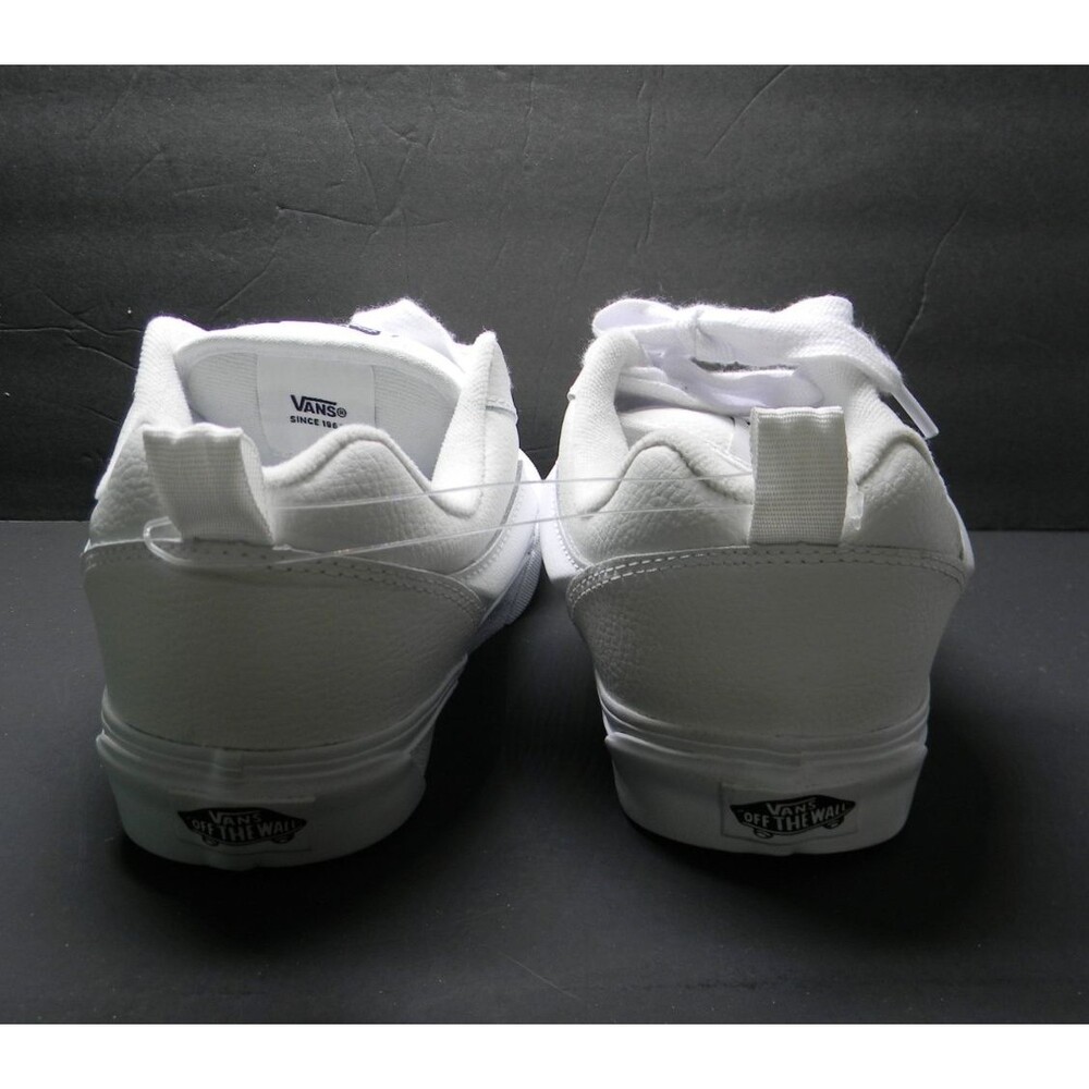 Vans  Knu Skool White Sneakers Skate Shoes Unisex NWOT - Picture 4 of 6